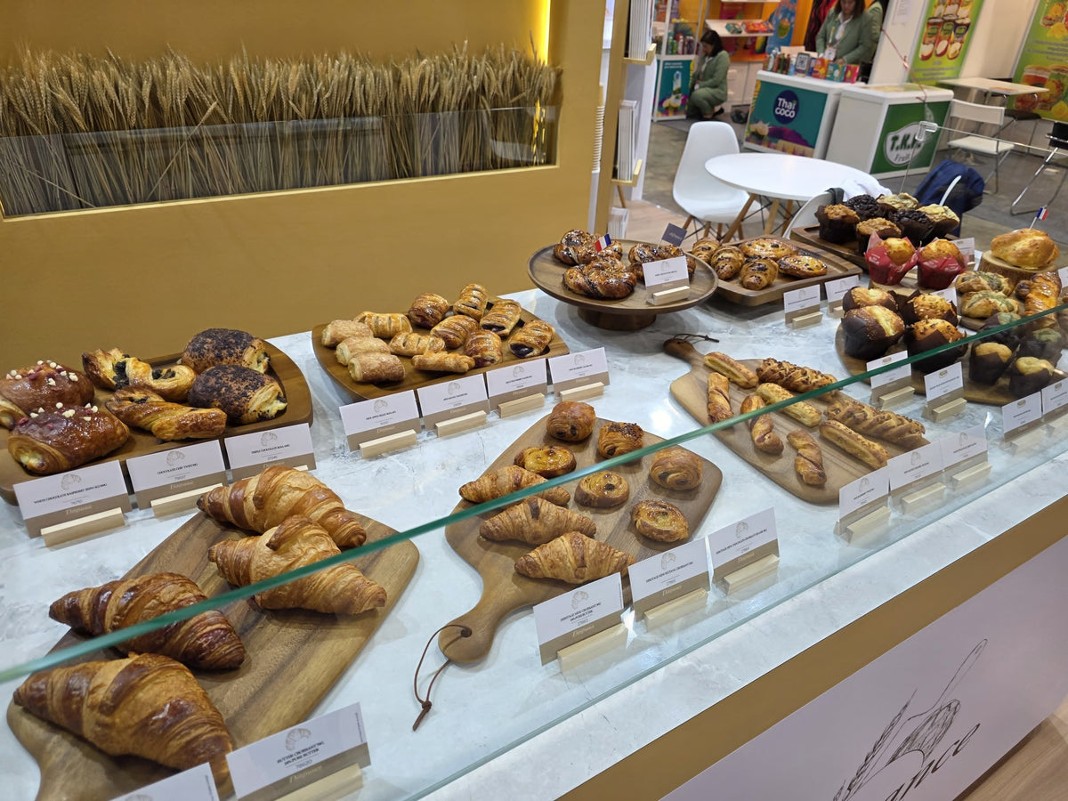 A selection of the best croissants and viennoiserie in Singapore by Delifrance at FHA