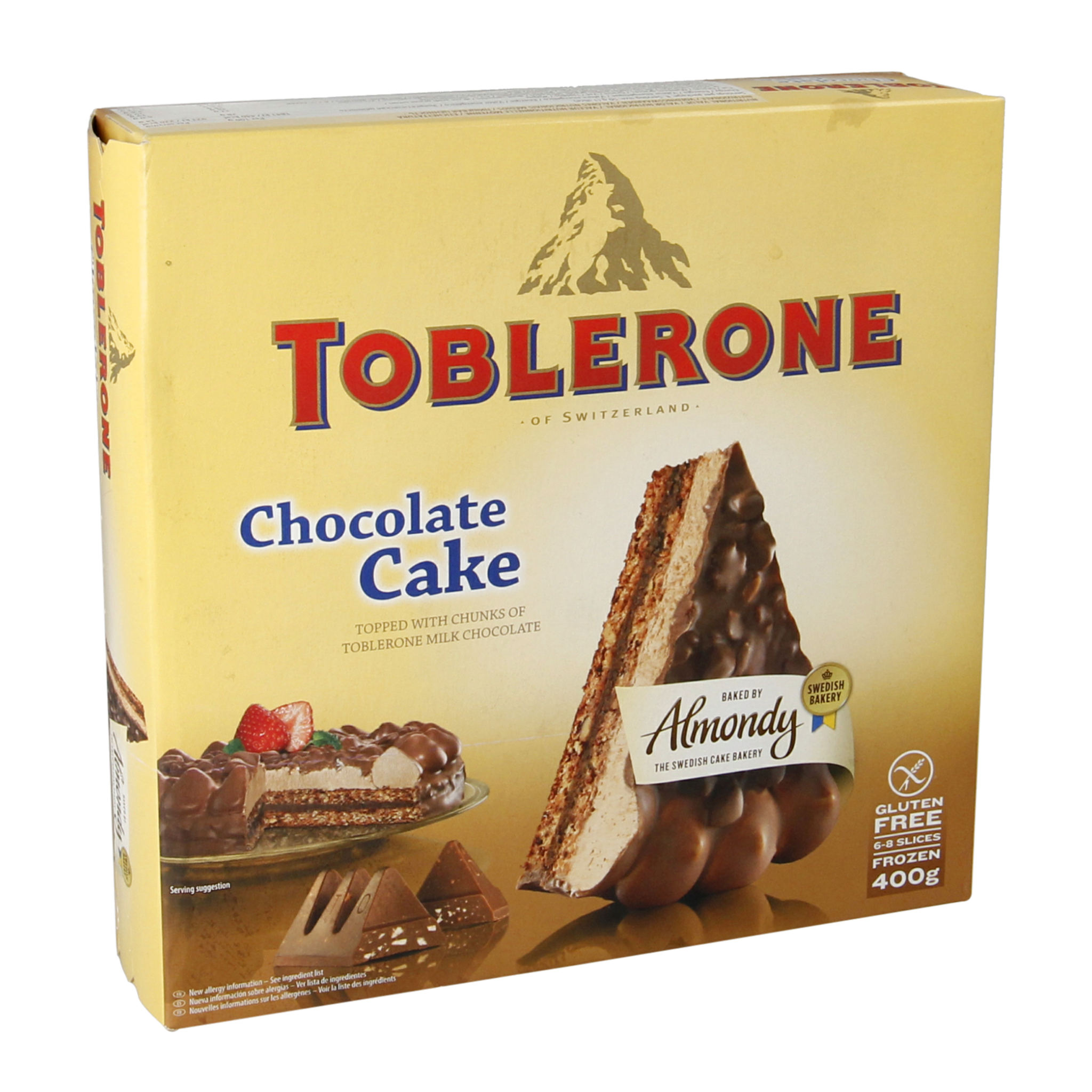 Chocolate Cake with Toblerone 400g gluten-free almond chocolate cake by Almondy frozen dessert Singapore