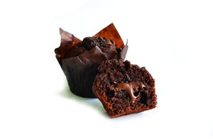 Muffin Chocolate Filled with Chocolate