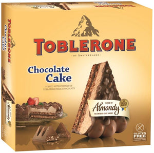 ALMONDY Chocolate Cake with piece of Toblerone